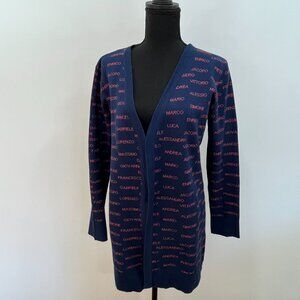 Happy Sheep Italian Men Cardigan, NWT, Size Small